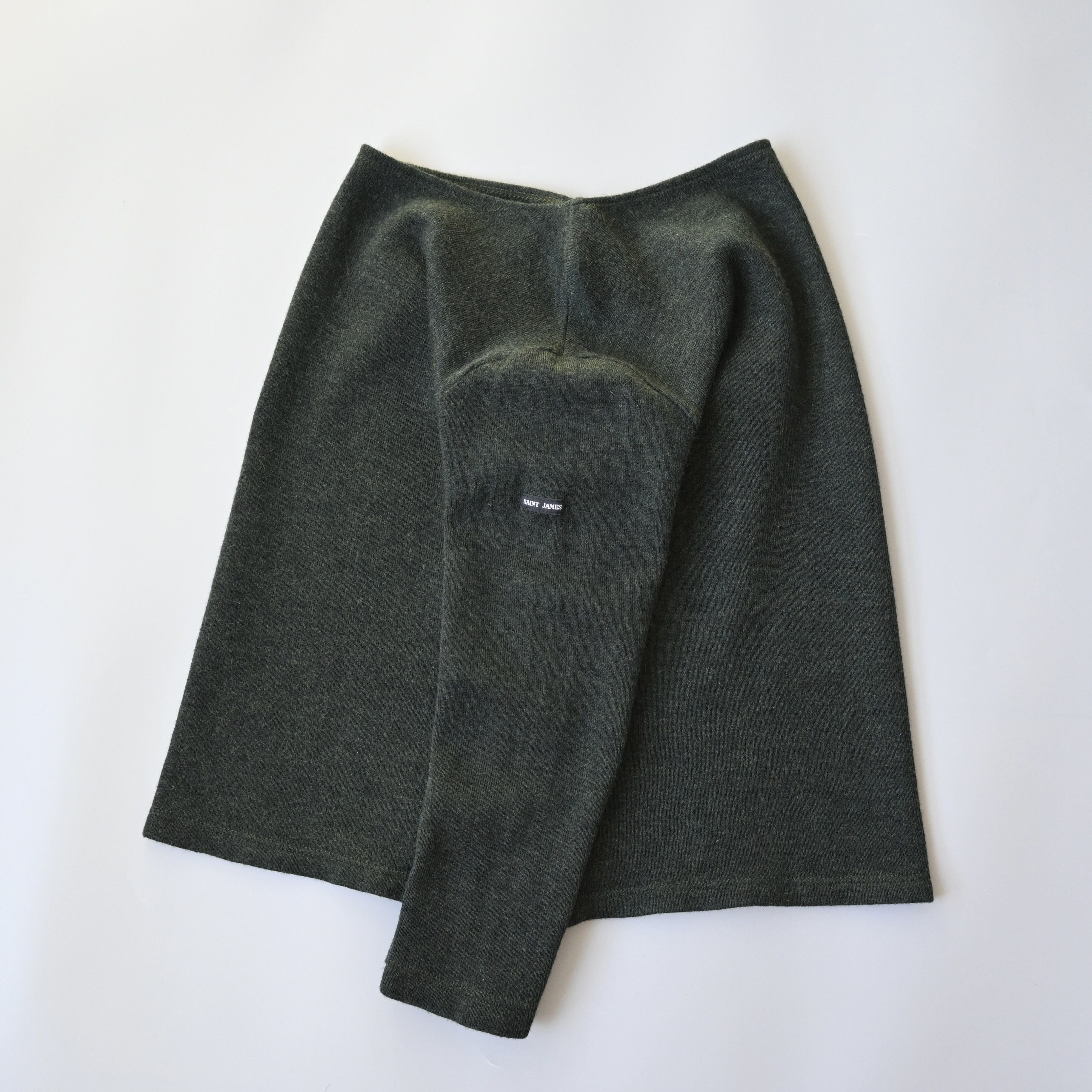 Saint James SAINT JAMES "double face" Breton sweater, forest, 3.5/SM Size S / US 4 / IT 40 - 12 Thumbnail