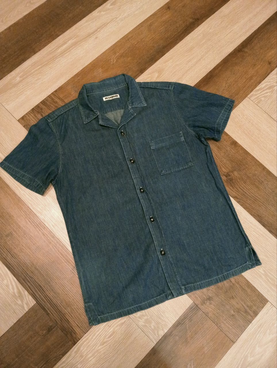 Jil Sander JIL SANDER DENIM SHIRT Size US S / EU 44-46 / 1 - 2 Thumbnail