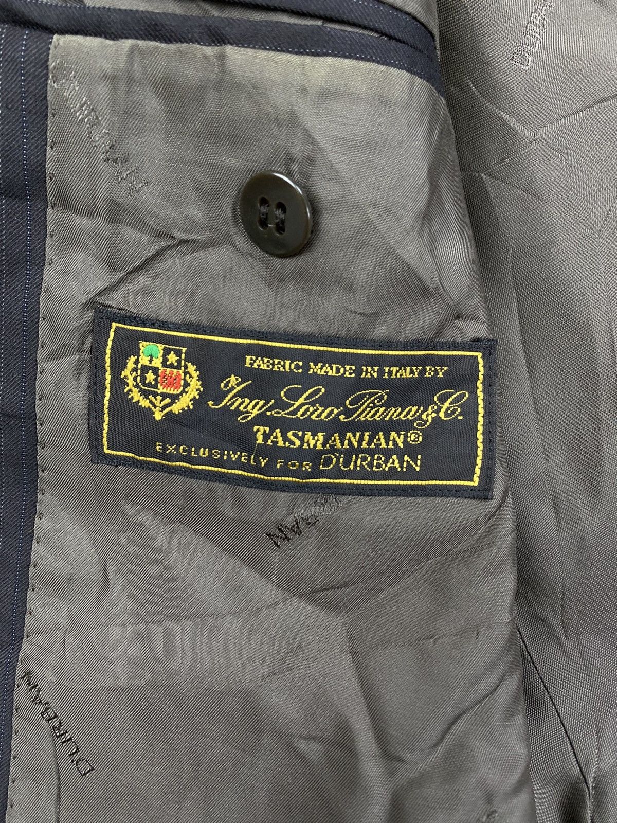Loro Piana × Vintage Vintage D’urban X Loro Piana Striped Blazer Jacket Size US M / EU 48-50 / 2 - 10 Thumbnail