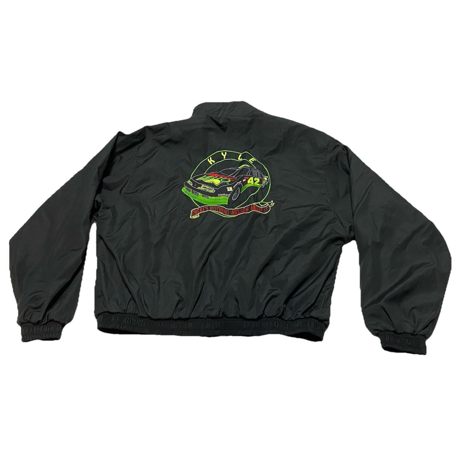 Other Kyle Petty 42 Vtg Mello Yello Nascar Full Zip Jacket Large Size US L / EU 52-54 / 3 - 6 Thumbnail