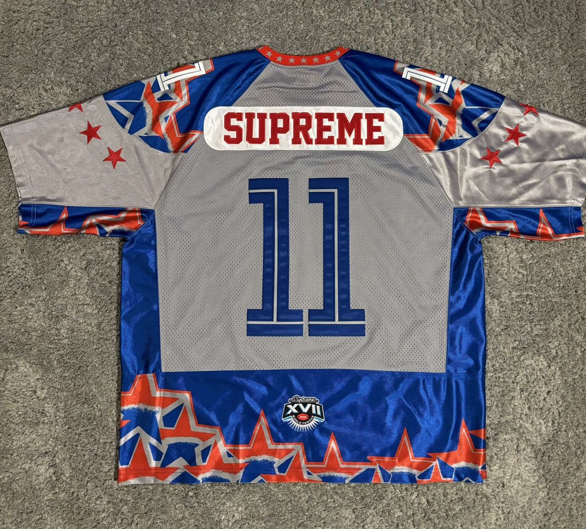 Supreme Supreme Stars Football Jersey Size US XL / EU 56 / 4 - 2 Thumbnail