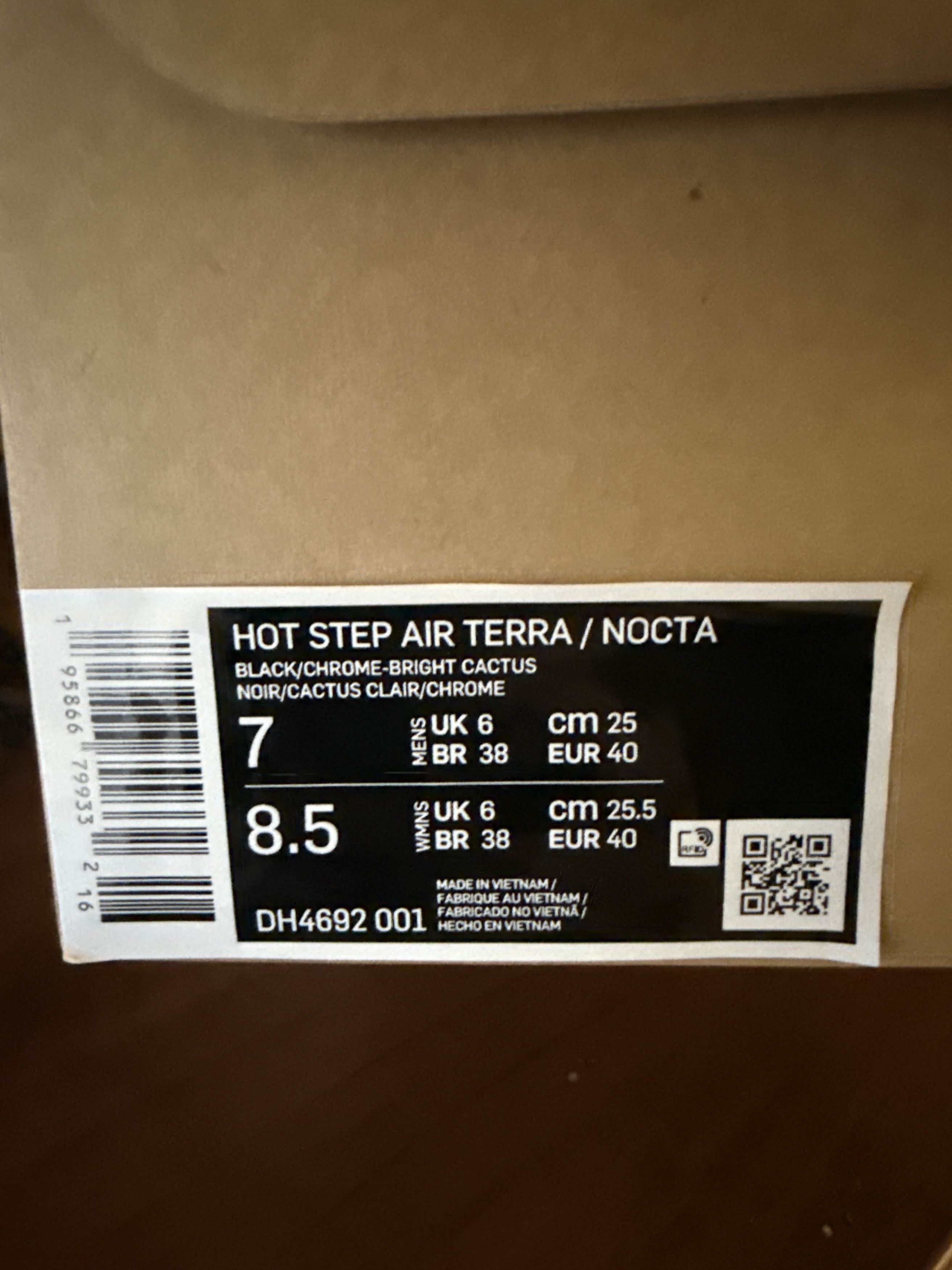 NOCTA × Nike Nike Hot Step Air Terra NOCTA Black Chrome (DH4692-001) Size US 7 / EU 40 - 5 Thumbnail