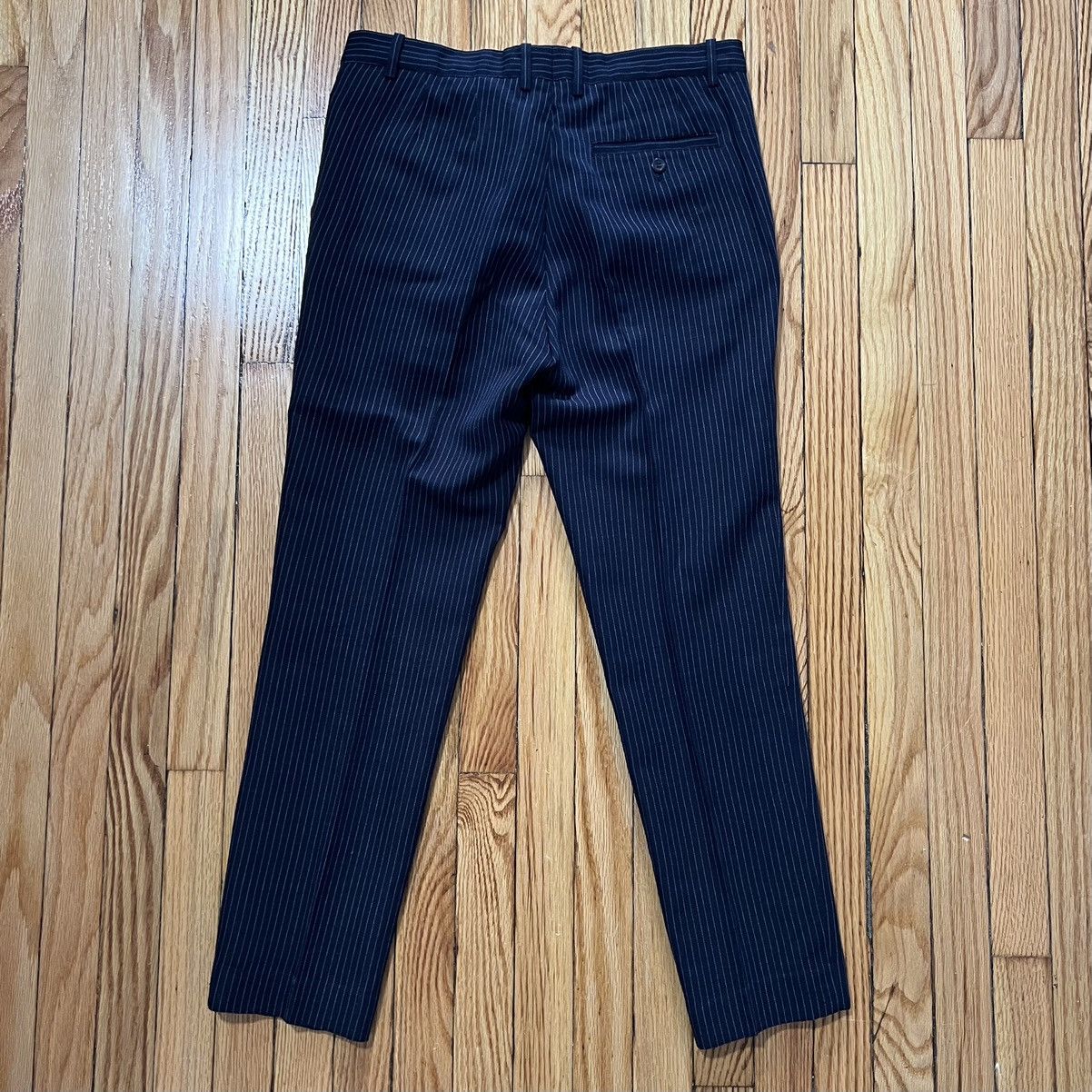 A.P.C. A.P.C Navy Blue Striped Pants Size US 31 - 2 Thumbnail