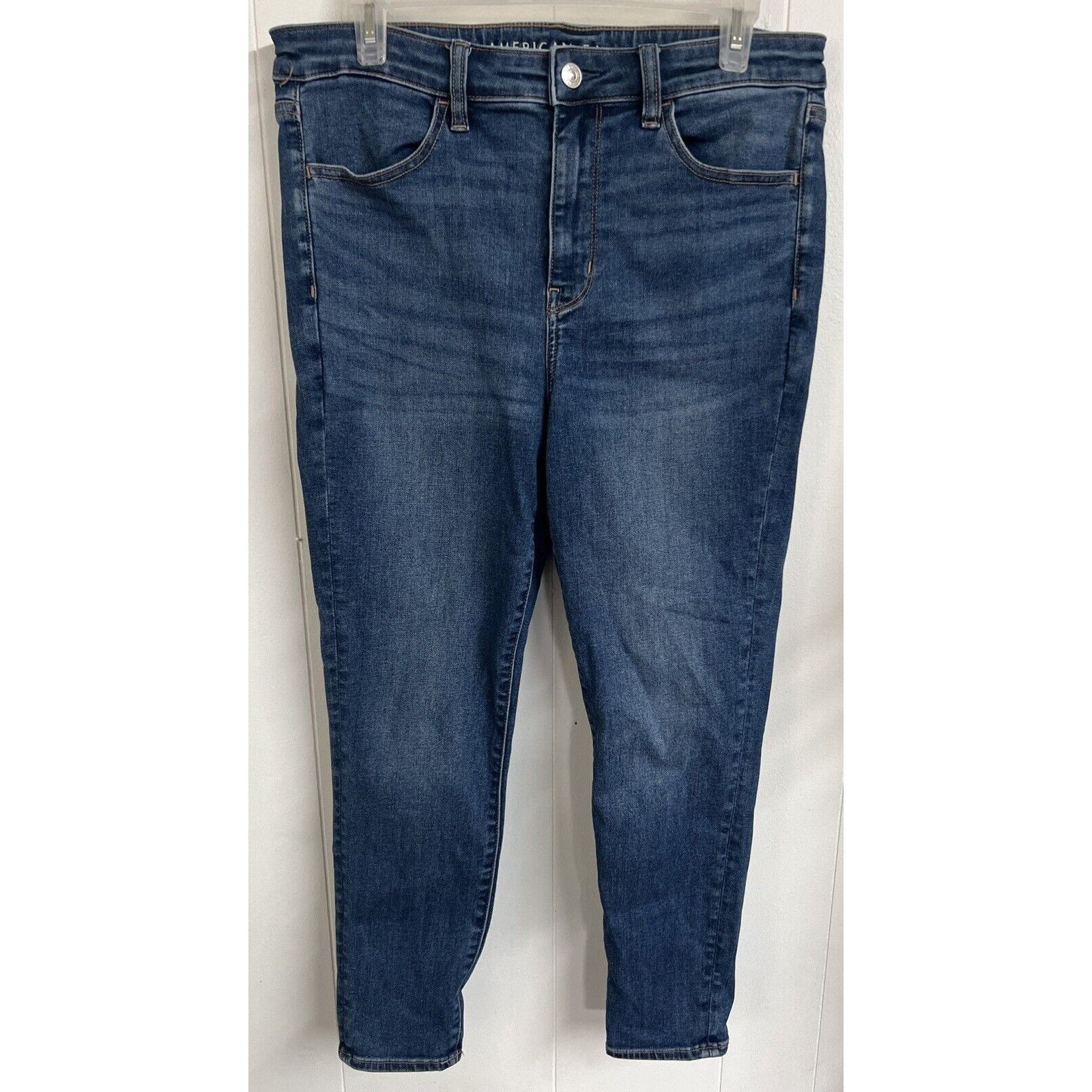 American Eagle Outfitters EUC American Eagle womens high rise jegging size 12 X-Short Size 34" / US 12 / IT 48 - 1 Thumbnail