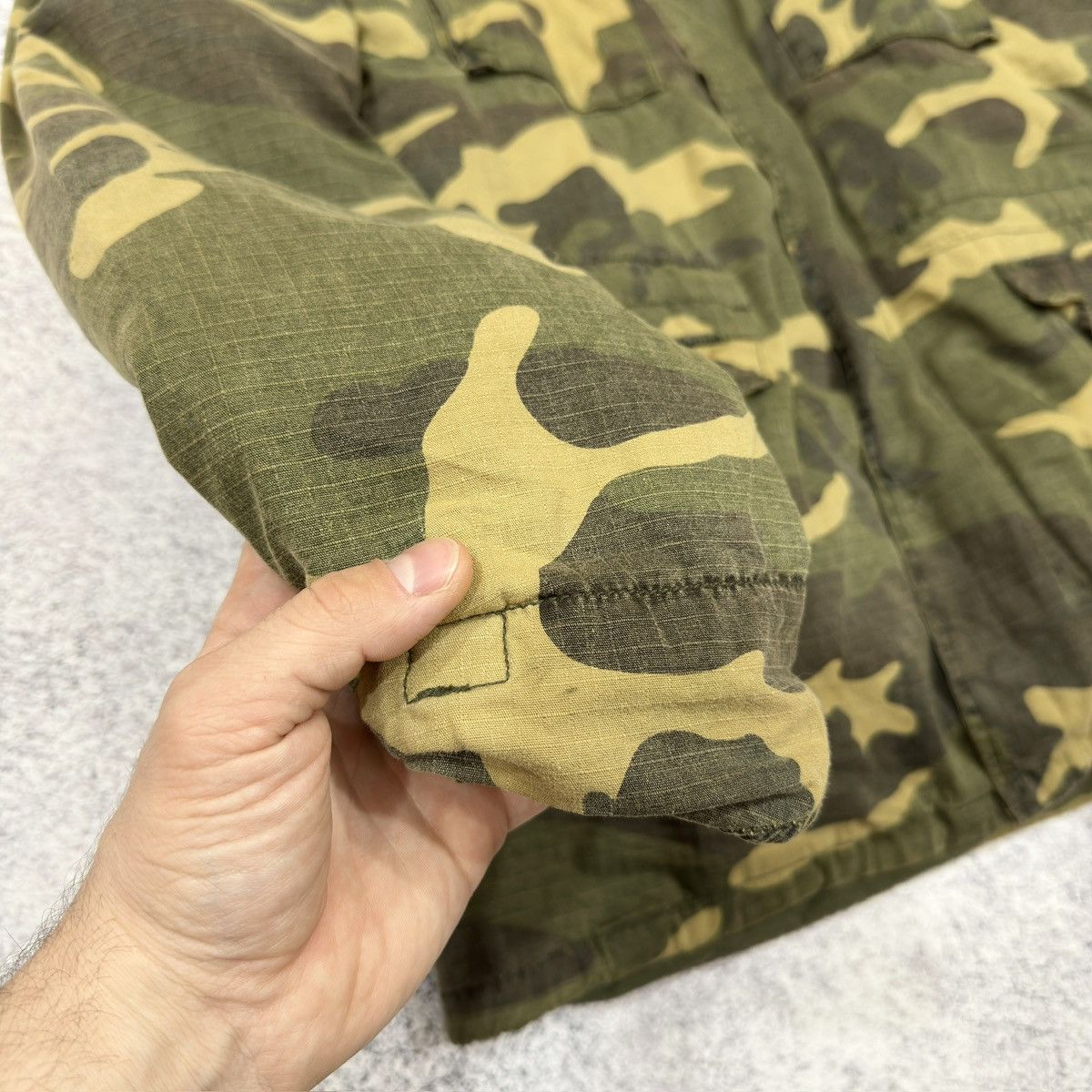 khujo Khujo 2in1 Mens Camo RipStop M-65 Field Coat L size Size US L / EU 52-54 / 3 - 3 Thumbnail