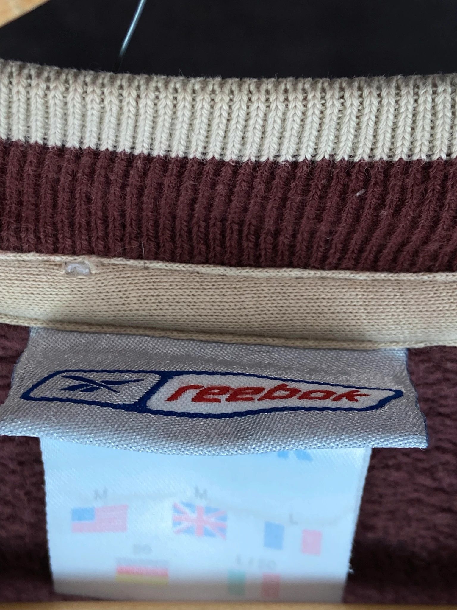 Reebok Reebok Brown Sweatshirt M Vintage Streetwear Size US M / EU 48-50 / 2 - 5 Thumbnail