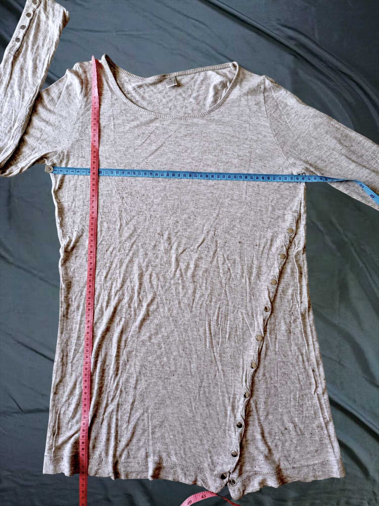 Japanese Brand "F" Asymmetrical Snap Button Longsleeve Size US M / EU 48-50 / 2 - 8 Thumbnail