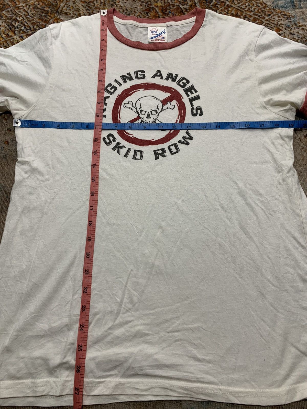Band Tees × Vintage Skid Row Raging Angels Riger tee Size US M / EU 48-50 / 2 - 4 Thumbnail
