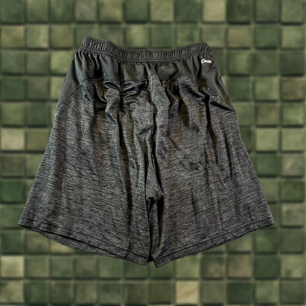 Vintage RBX Stratus Breezy Shorts Mens Medium Gray Space Dye Stretch Workout Performance Shorts Size US 31 - 1 Thumbnail