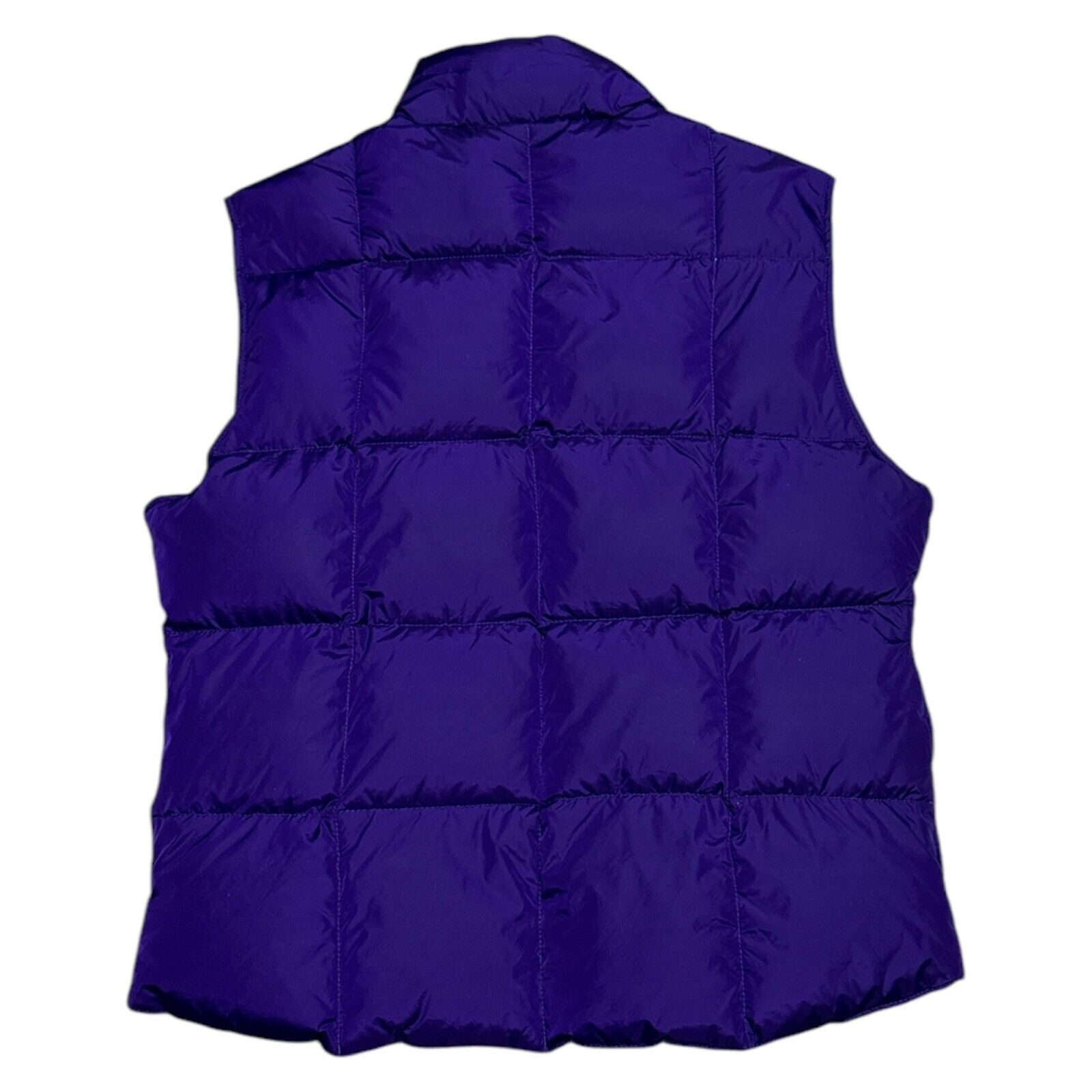 L.L. Bean LL BEAN GOOSE DOWN FILL Designer Retro Winter Puffer VEST Size S / US 4 / IT 40 - 4 Thumbnail