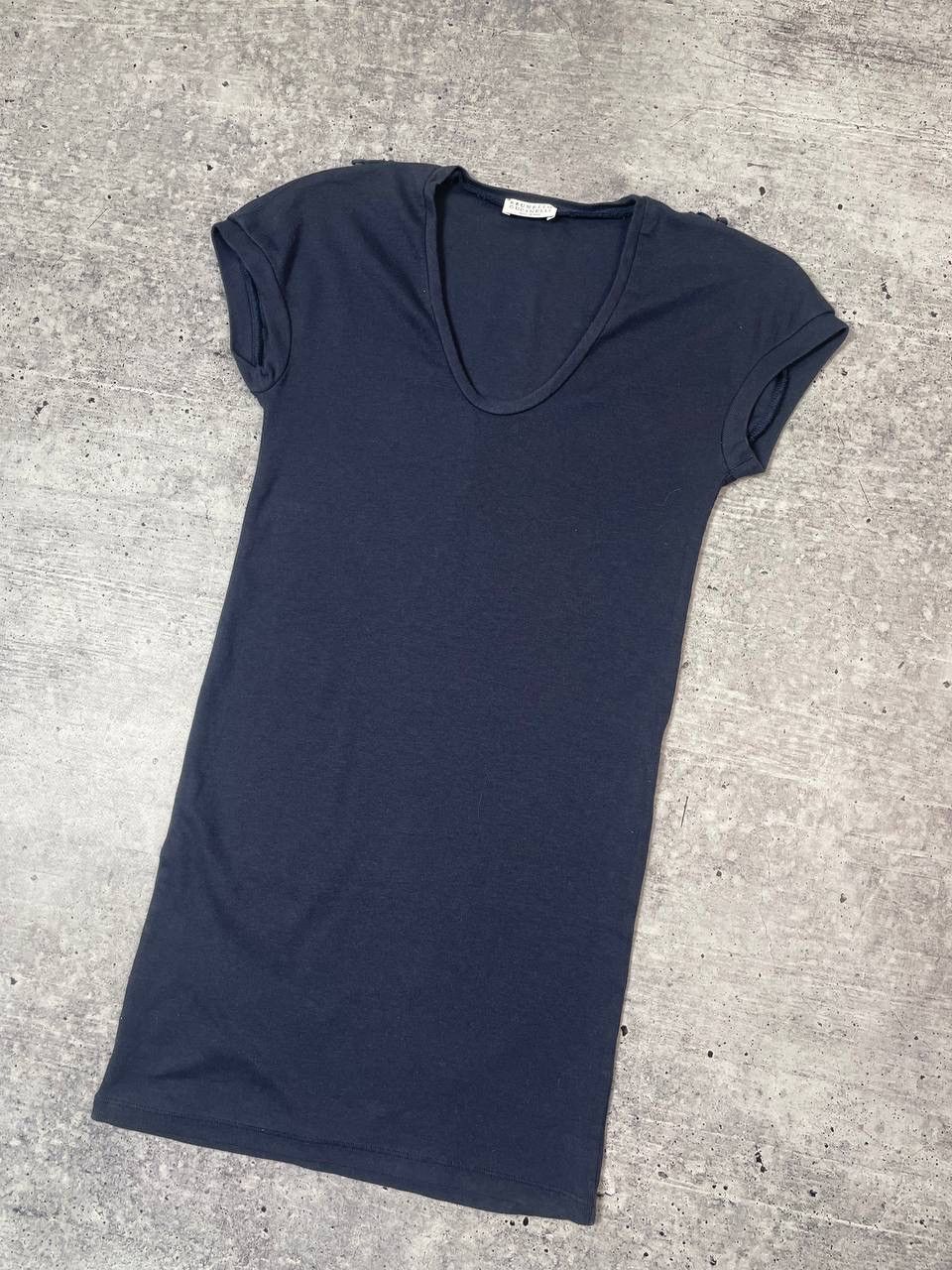 Brunello Cucinelli Vintage Brunello Cucinelli Jewel Neck Top T-Shirt Y2K Size M / US 6-8 / IT 42-44 - 3 Thumbnail