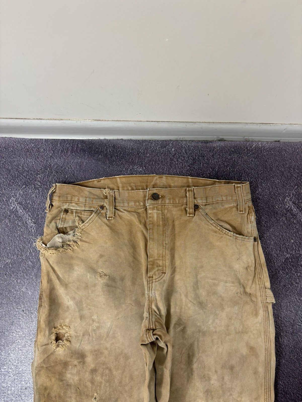 Dickies Vintage Dickies USA Workwear Faded Baggy Carpenter Pants Size US 34 / EU 50 - 13 Thumbnail