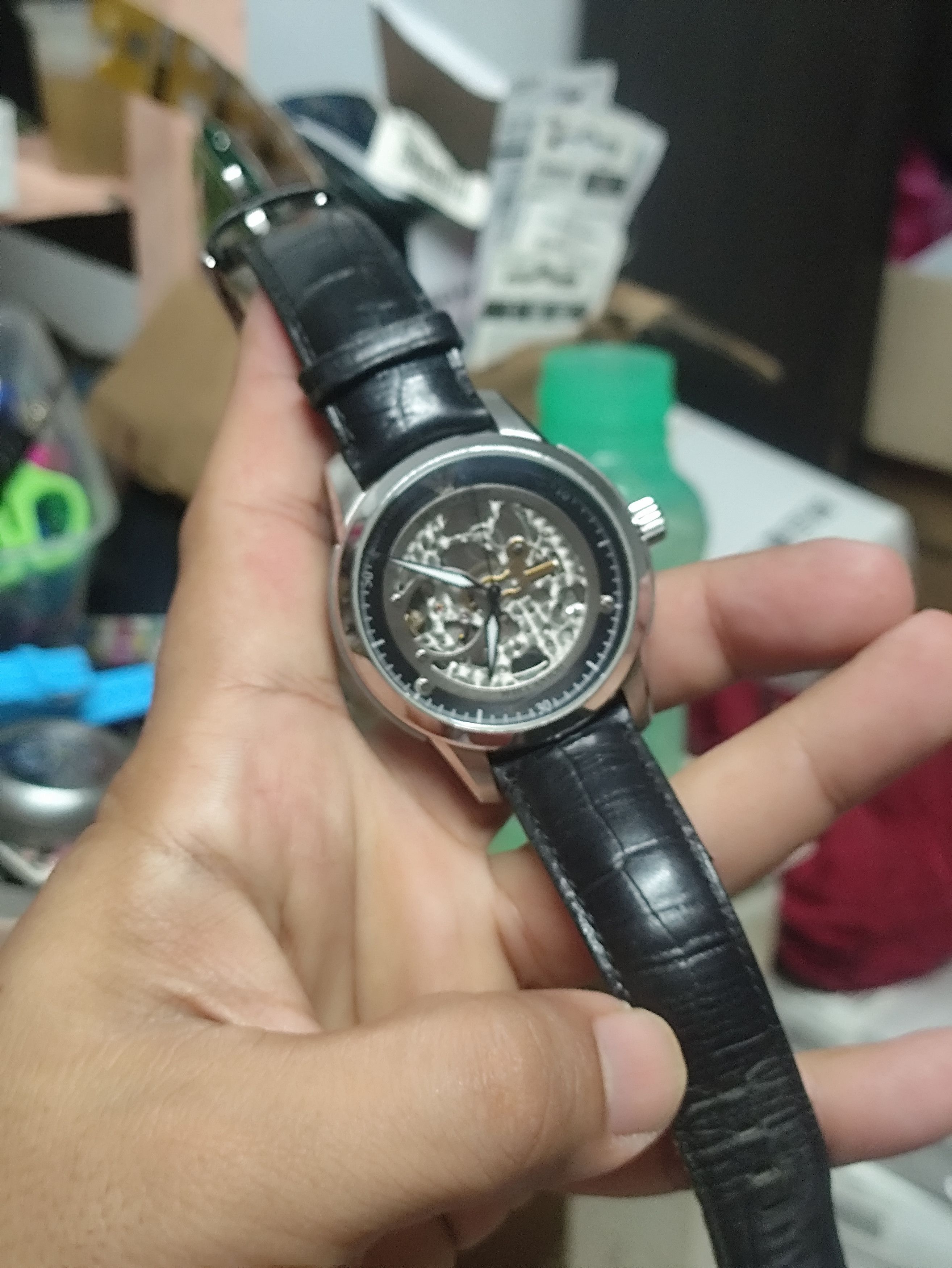 Emporio Armani × Vintage Luxury Vintage Emporio Armani WATCH AUTOMATIC ENGINE Size ONE SIZE - 3 Thumbnail