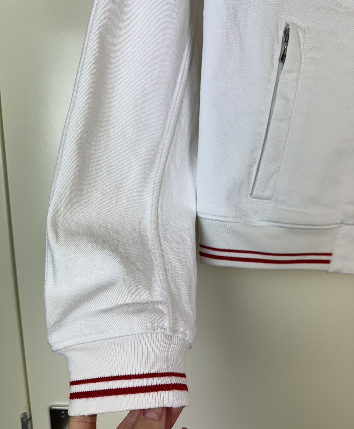 Prada Prada Luna Rosa vintage white denim cotton jacket rare S Size S / US 4 / IT 40 - 2 Thumbnail