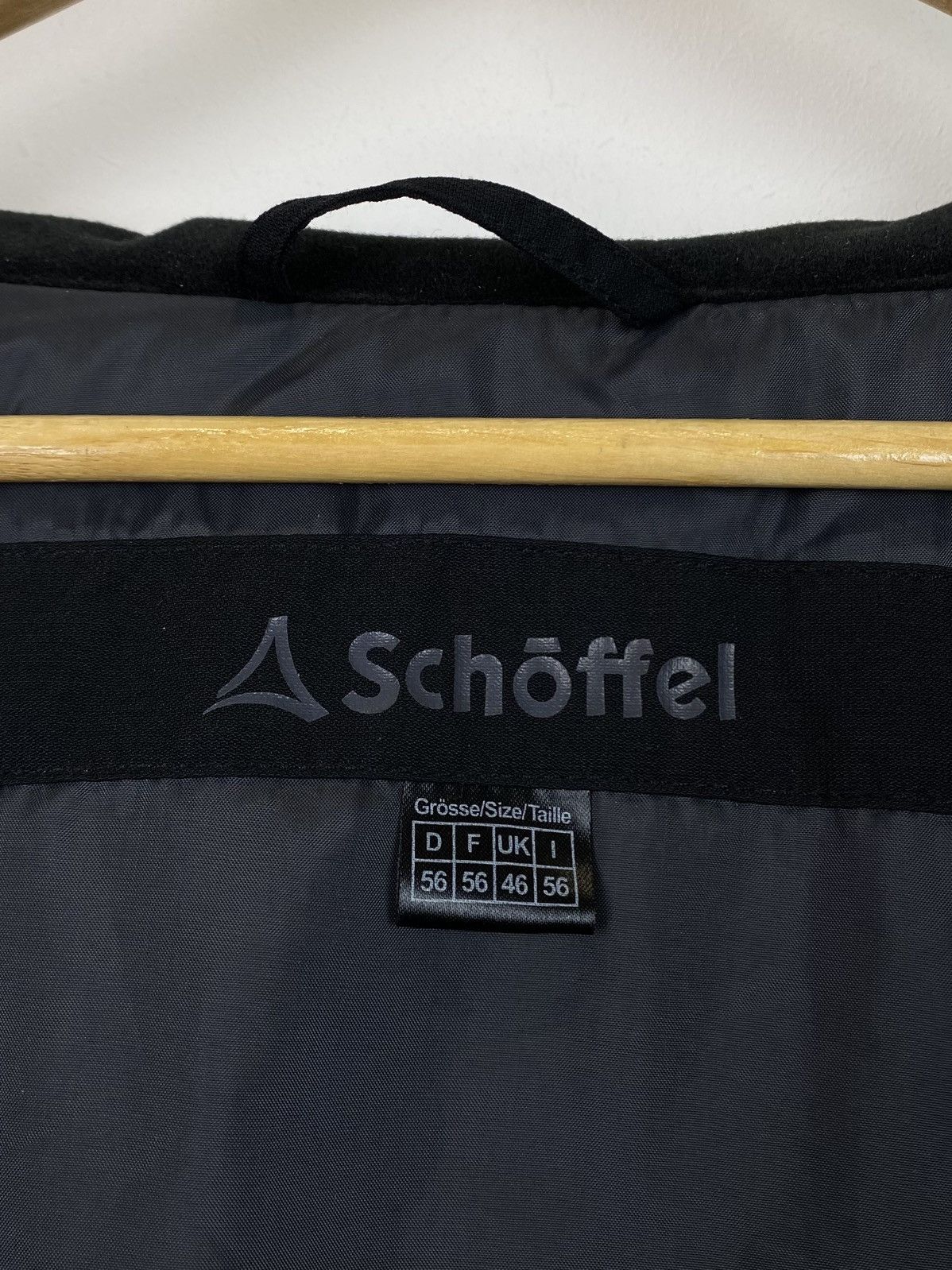 Vintage Schoffel Venturi Full Zip Hooded Ski Jacket Black Coat Top Size US XL / EU 56 / 4 - 13 Thumbnail