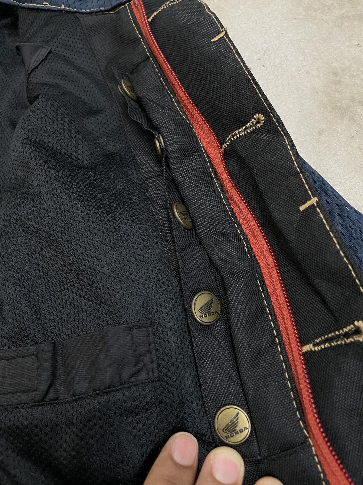 Honda Rare Vintage Honda Shiniciro Arakawa Padded Biker Jacket Size US M / EU 48-50 / 2 - 18 Thumbnail