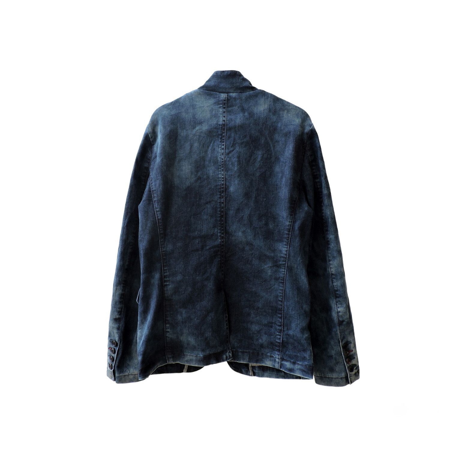 Codes Combine CODES COMBINE JEANS INDIGO WASHED DENIM JACKET Size US M / EU 48-50 / 2 - 3 Thumbnail