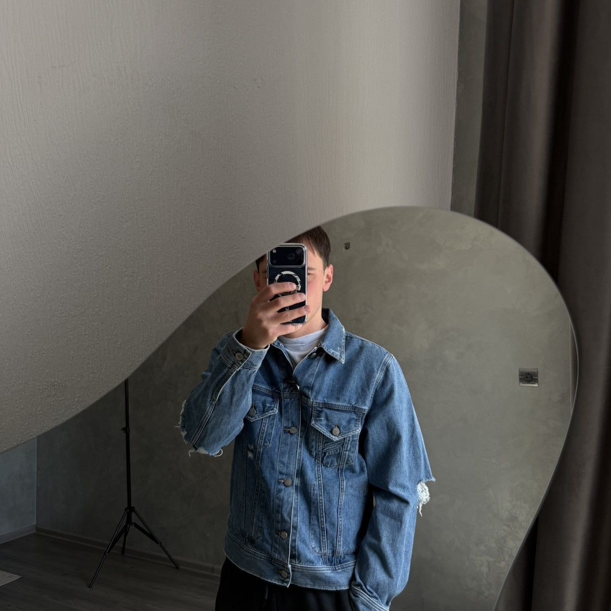 Diesel Rare Diesel D-Robyn Distressed Elbows Denim Jacket M Size US M / EU 48-50 / 2 - 18 Thumbnail