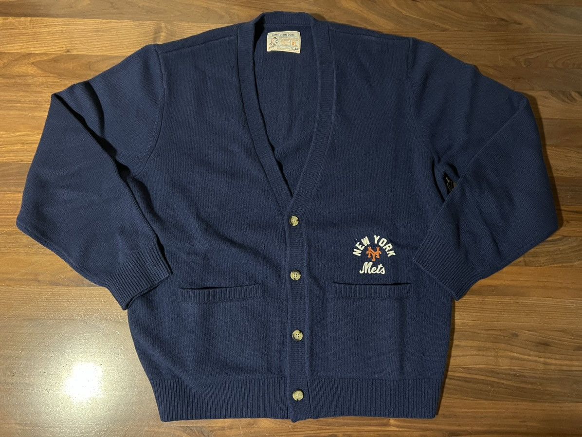 Aime Leon Dore Aime Leon Dore ALD/New York Mets Merino Cardigan Sweater XL Size US XL / EU 56 / 4 - 1 Thumbnail