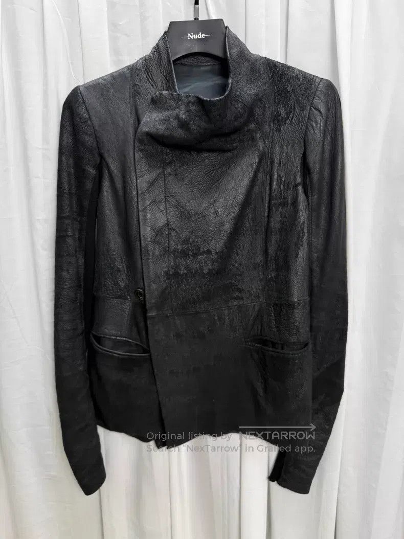 Rick Owens RICK OWENS Suede Destroyed Jacket Size XS / US 0-2 / IT 36-38 - 5 Thumbnail