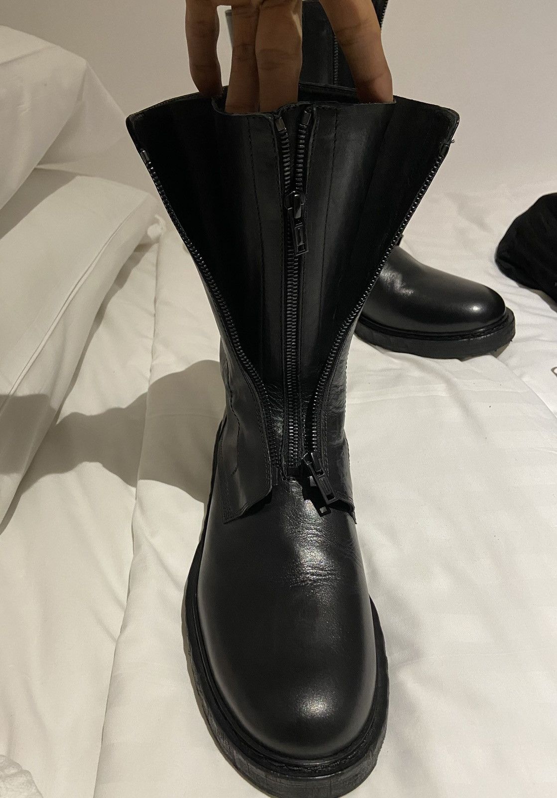 Ann Demeulemeester Ann demeulemeester double zipper Size US 9 / EU 42 - 11 Thumbnail