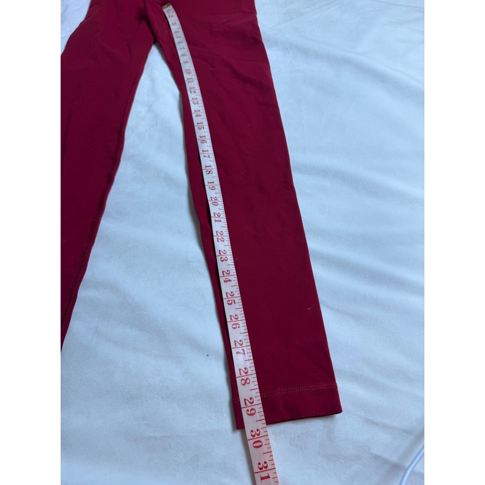Lululemon Lululemon Athletica Instill High Rise Legging Wine Red Size4 Size 27" / US 4 / IT 40 - 7 Thumbnail