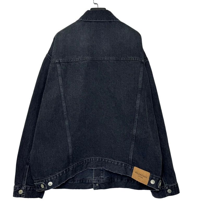 Balenciaga Balenciaga Year of the Tiger Black wash jeans Coat Size US M / EU 48-50 / 2 - 2 Thumbnail
