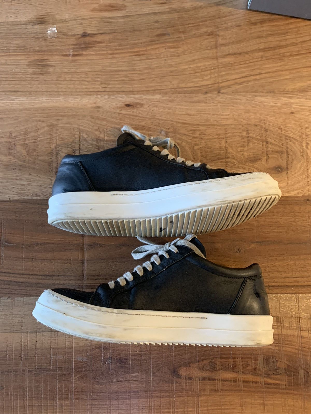 Rick Owens Rick Owens mainline low top Size US 8 / EU 41 - 2 Thumbnail