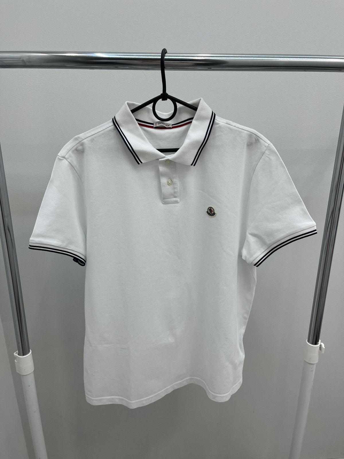 Moncler Moncler Maglia Logo Polo T-Shirt Tee Size US XXL / EU 58 / 5 - 2 Thumbnail