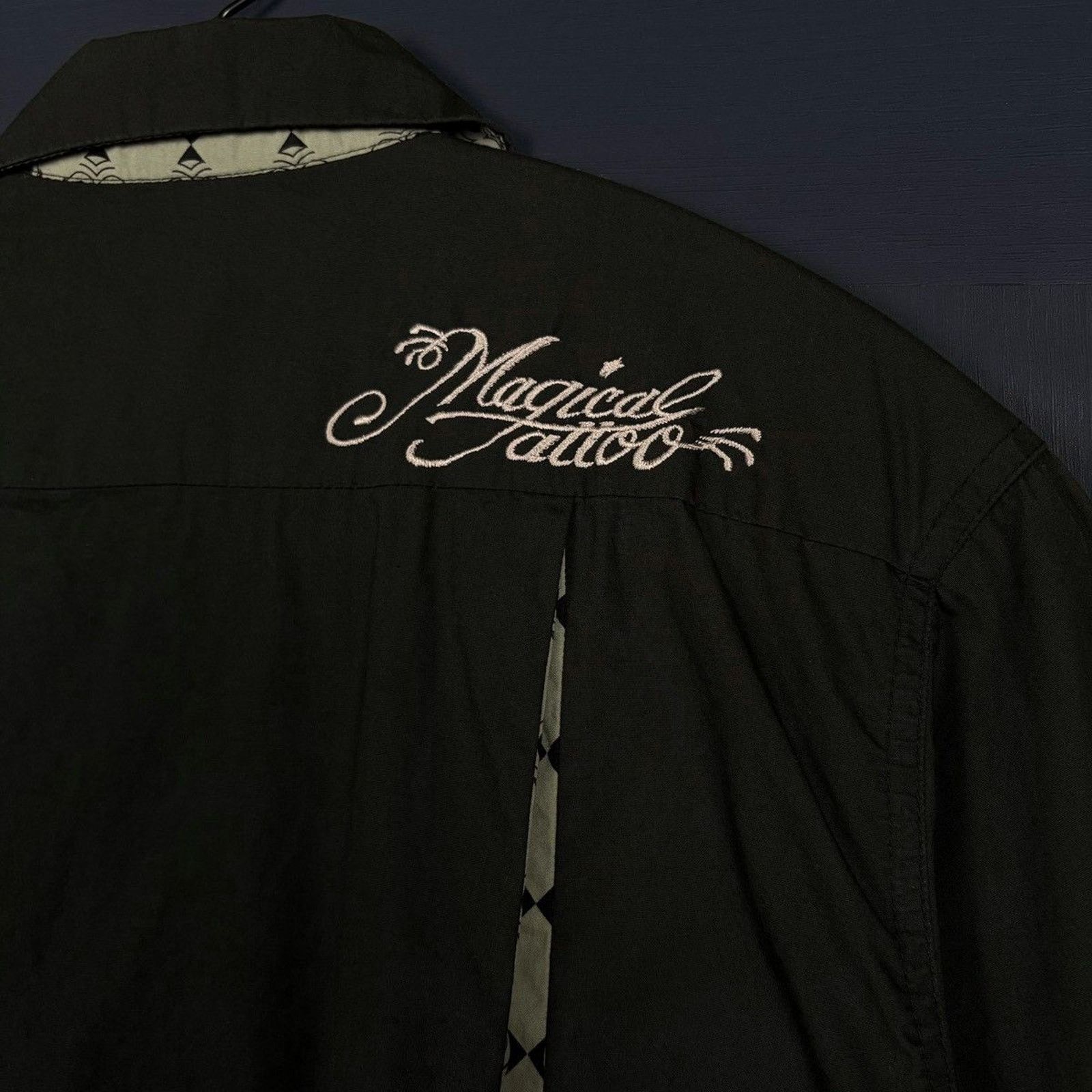Harley Davidson × Japanese Brand × Vintage 🇯🇵MAGICAL DESIGN Logo Button-Up Size US M / EU 48-50 / 2 - 5 Thumbnail