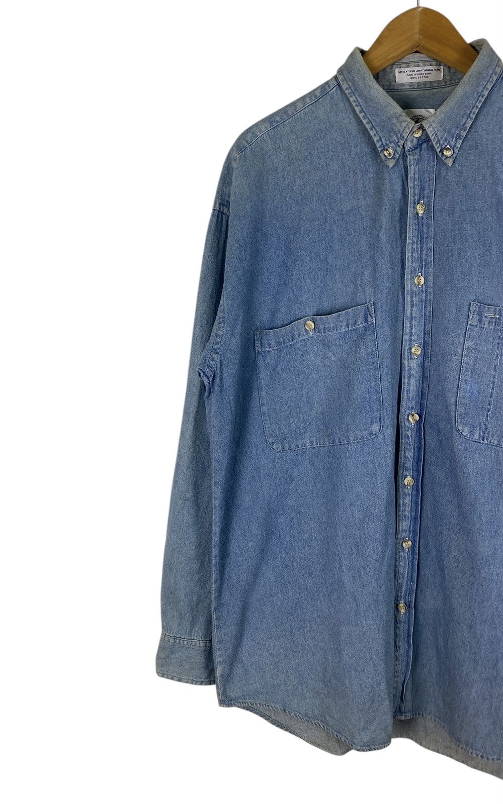 Cross Colours Vintage 40 Acres and A Mule Filmworks Spike Lee Denim Shir Size US XL / EU 56 / 4 - 5 Thumbnail