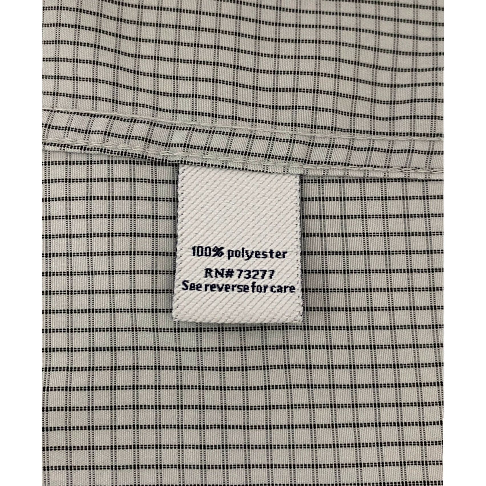 Croft & Barrow Croft & Barrow Mens L Short Sleeve Button Down Shirt Gingham Pattern Size US L / EU 52-54 / 3 - 3 Thumbnail