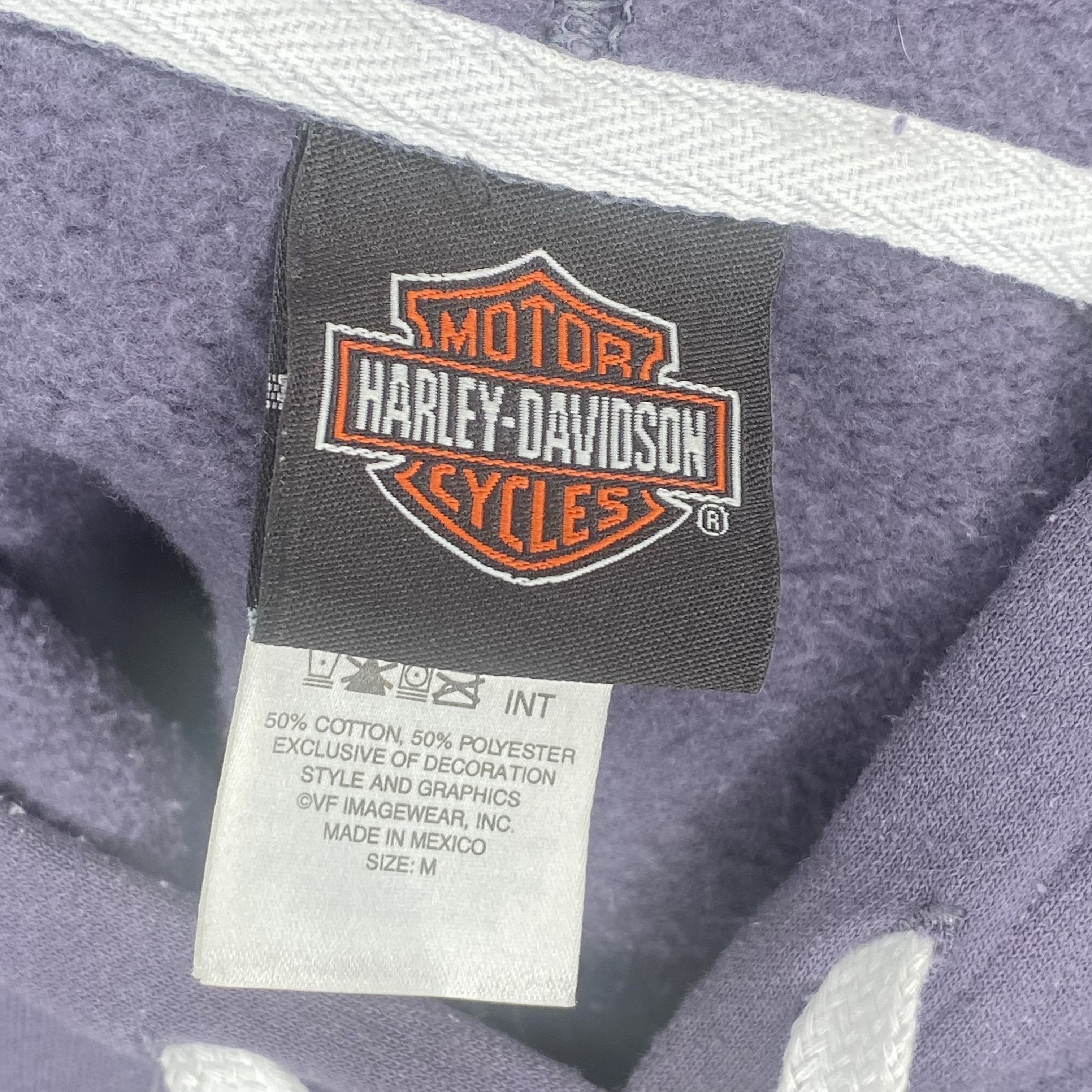 Harley Davidson Harley Davidson Purple Pullover Hoodie Size M / US 6-8 / IT 42-44 - 4 Thumbnail