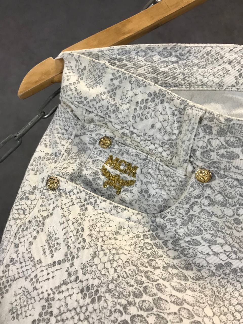 Designer × MCM × Vintage MCM vintage designer Cavalli style pants Size 28" / US 6 / IT 42 - 4 Thumbnail