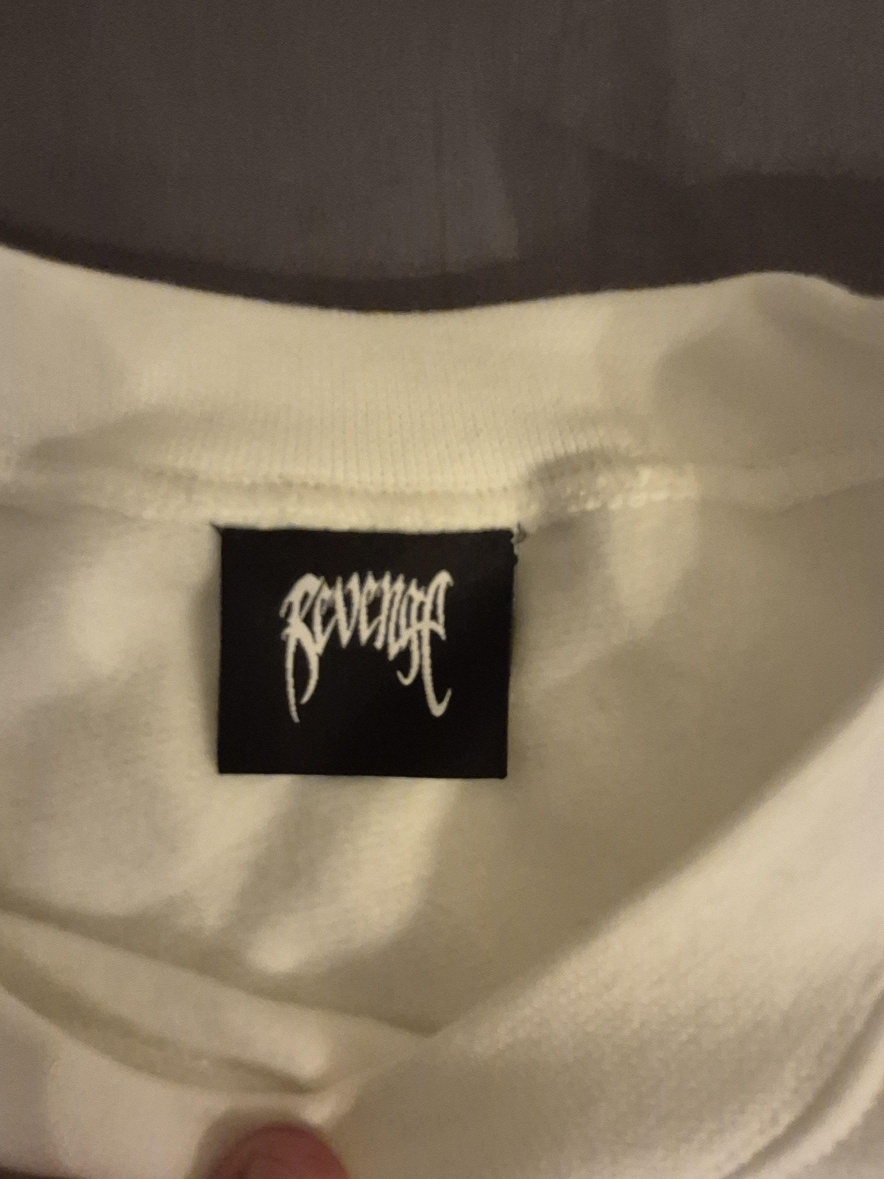 Revenge Revenge White Crewneck Size XL Size US XL / EU 56 / 4 - 3 Thumbnail
