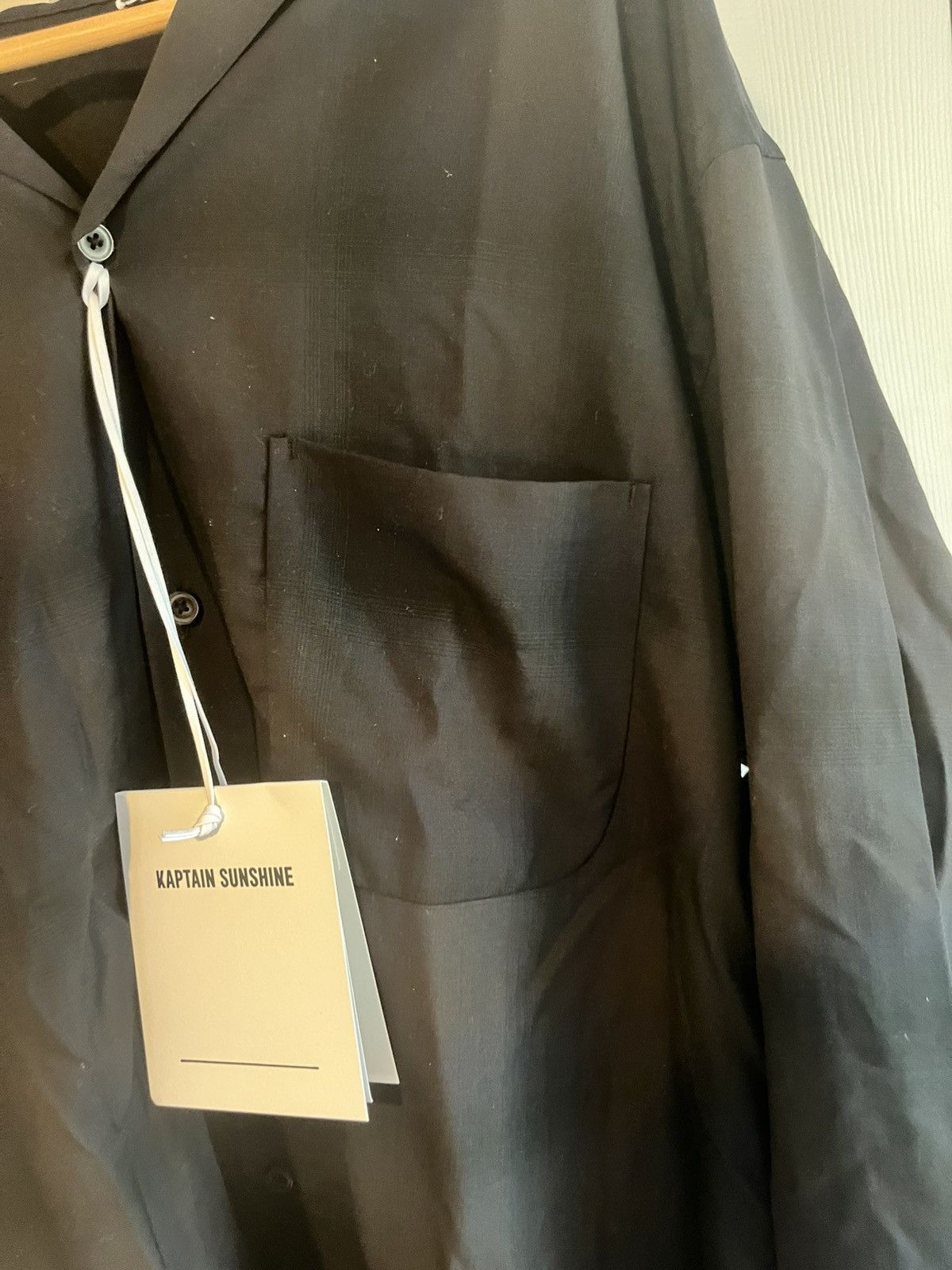 Kaptain Sunshine KAPTAIN SUNSHINE OPEN COLLARED SHIRT Size US M / EU 48-50 / 2 - 3 Thumbnail