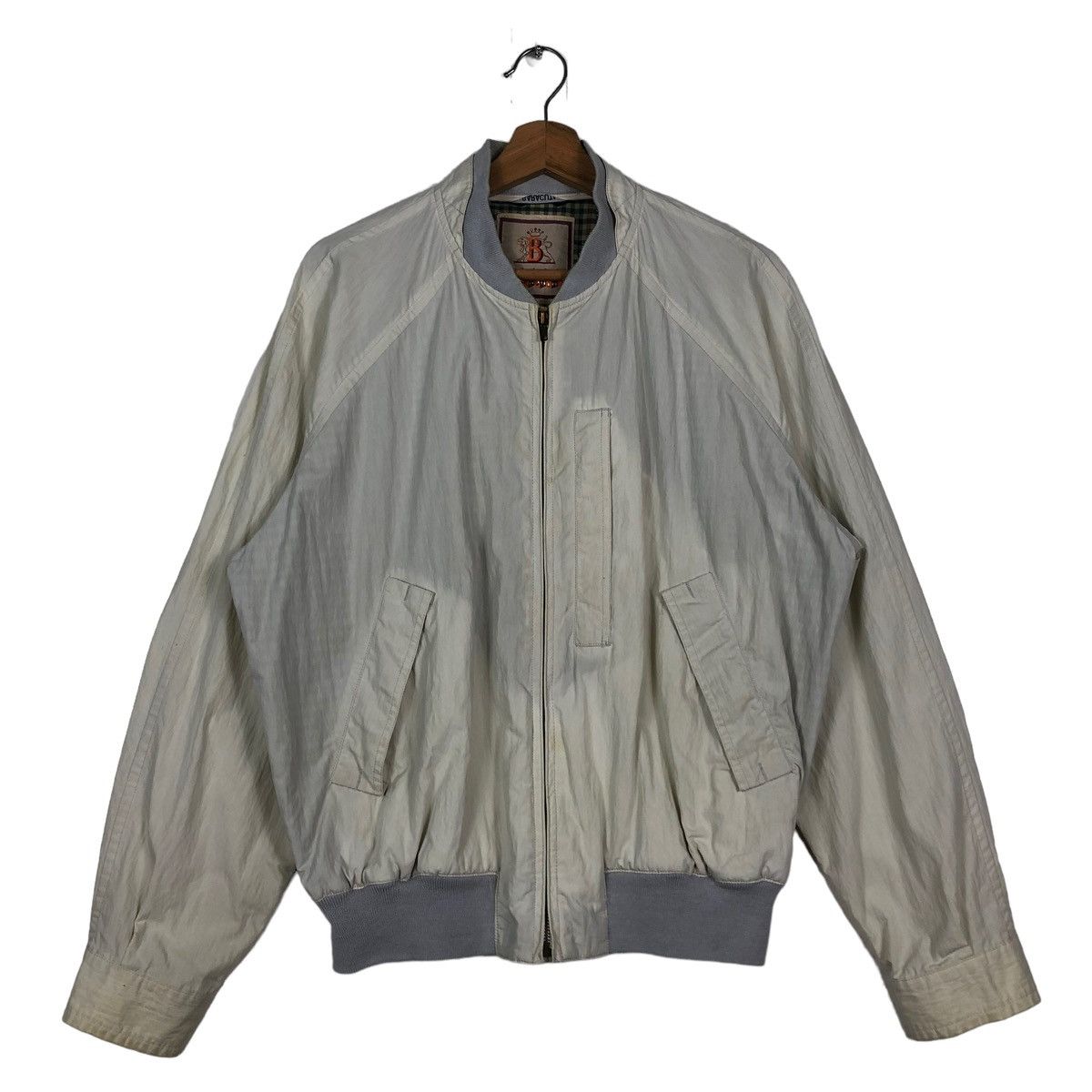 Baracuta 🔥90’s Vintage Bomber Jacket Baracuta Tartan Design Lining Size US L / EU 52-54 / 3 - 2 Thumbnail