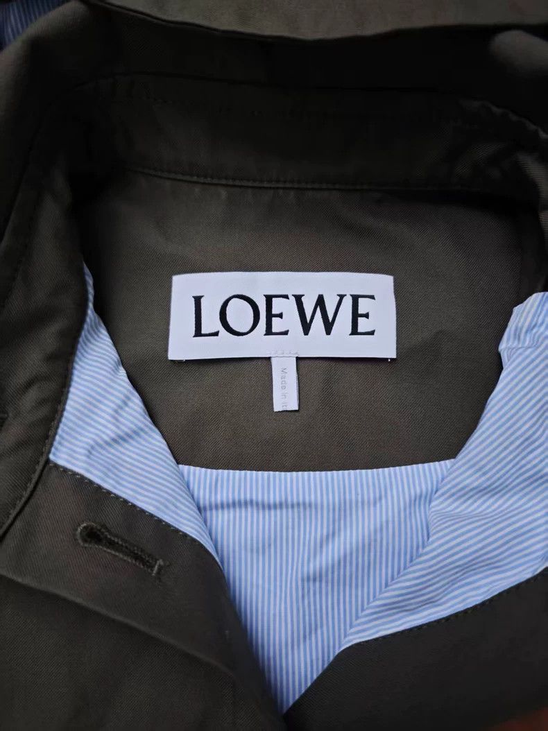 Loewe LOEWE Solid color collar buttoned long sleeve shirt Size XS / US 0-2 / IT 36-38 - 4 Thumbnail