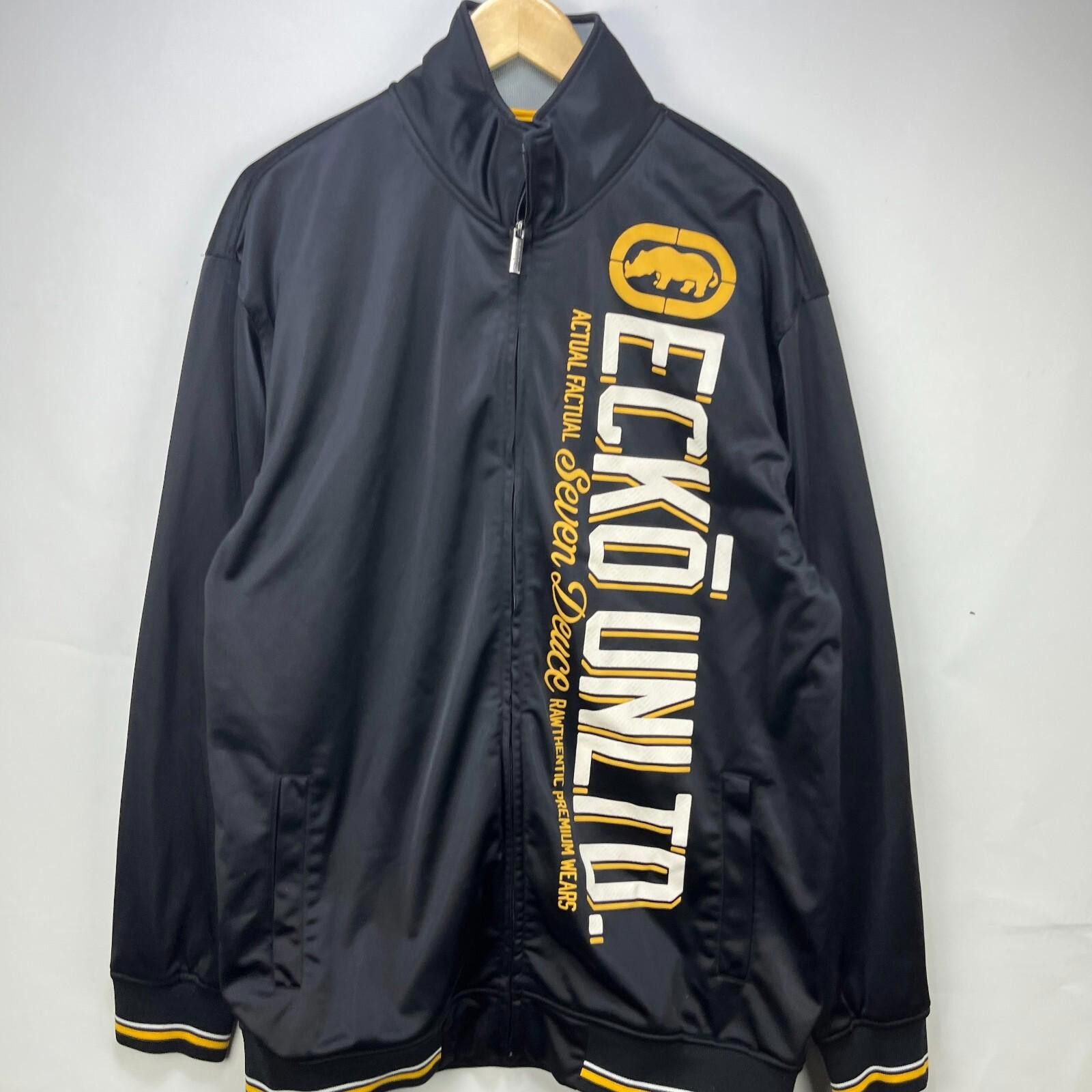 Ecko Unltd. Vintage Y2K Ecko Unltd Zip Up Track Suit Jacket XL Zip up Size US XL / EU 56 / 4 - 2 Thumbnail