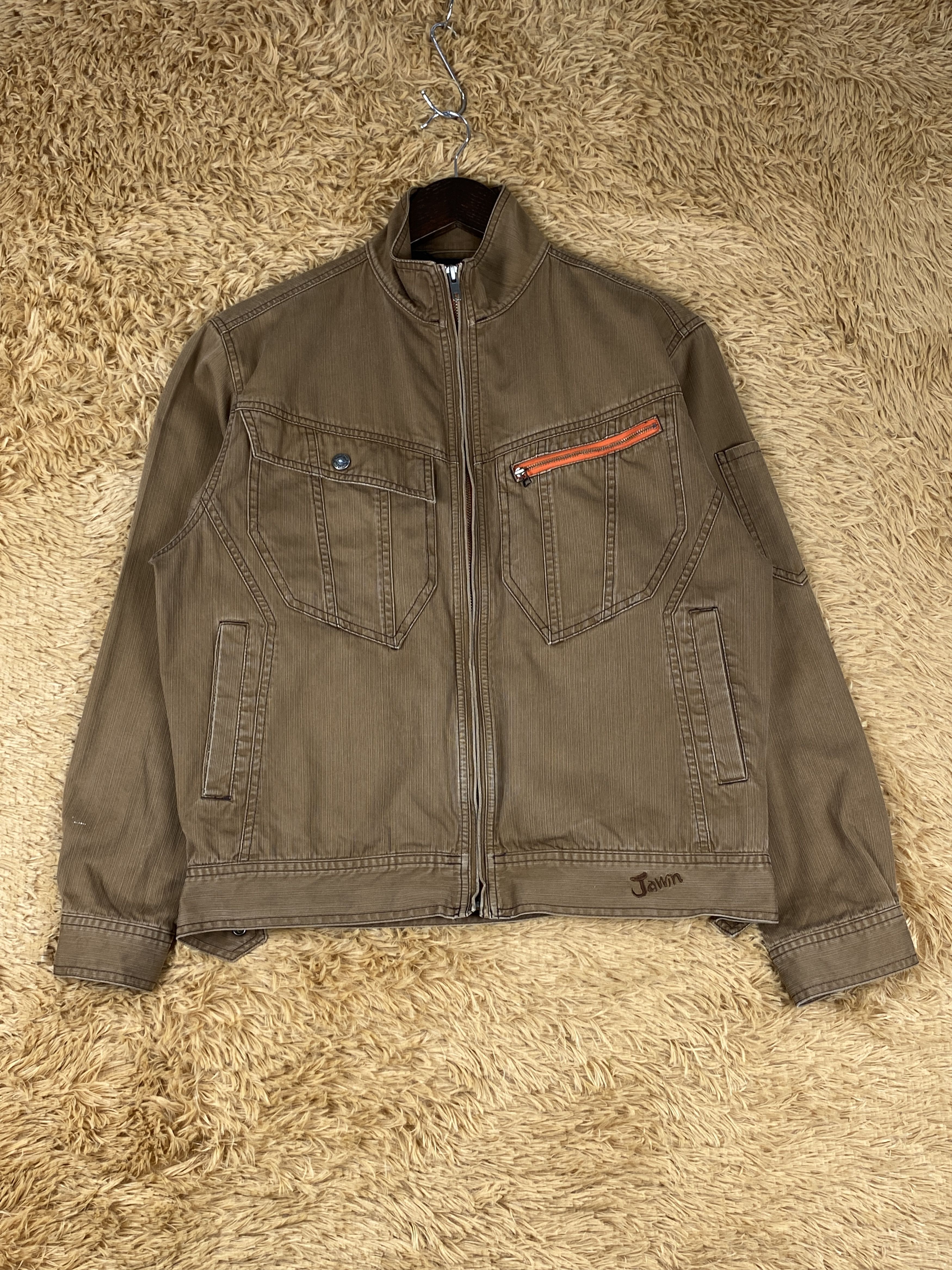Japanese Brand Vintage Jawin Rugged Zip Up Jacket J1822 Size US S / EU 44-46 / 1 - 1 Thumbnail