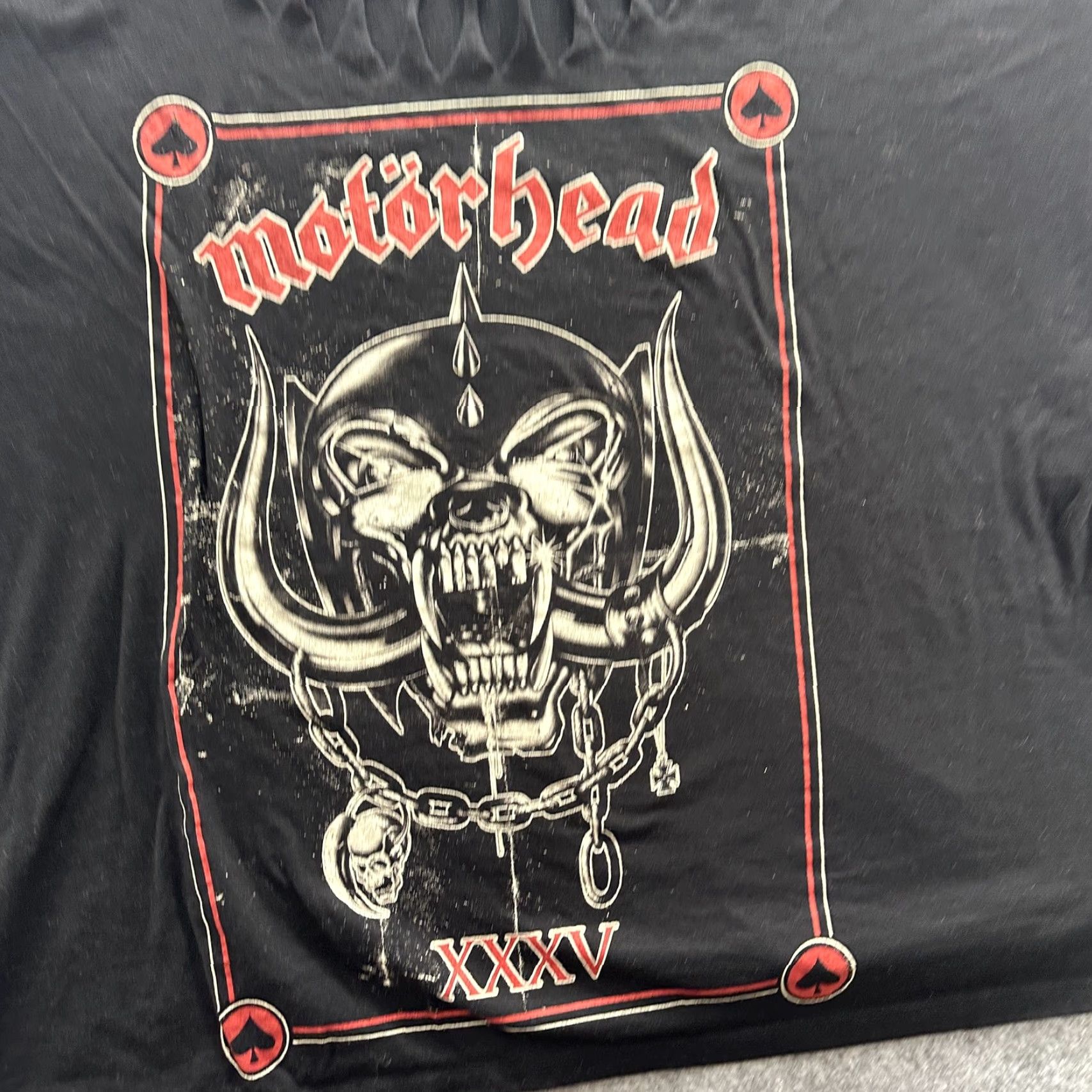 Vintage VINTAGE Motorhead Shirt Womens 3 Cutout Distressed XXXV Band Tee Rock Metal Concert Tour Size XXL / US 16-18 / IT 52-54 - 4 Thumbnail