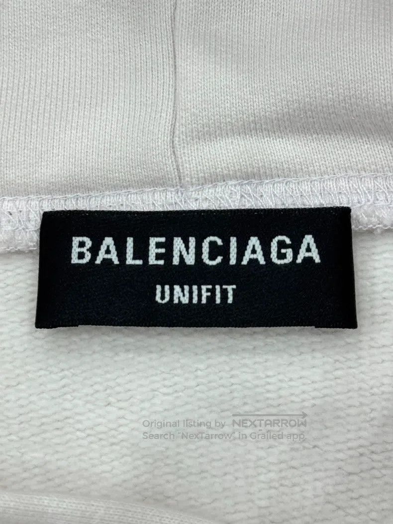 Balenciaga Balenciaga Strikethrough letter hooded sweatshirt Size US M / EU 48-50 / 2 - 7 Thumbnail