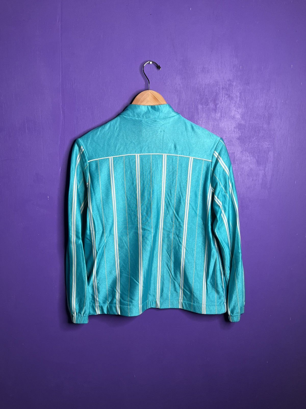 Lacoste × Vintage Vintage 80s IZOD Lacoste striped jacket Size US S / EU 44-46 / 1 - 2 Thumbnail