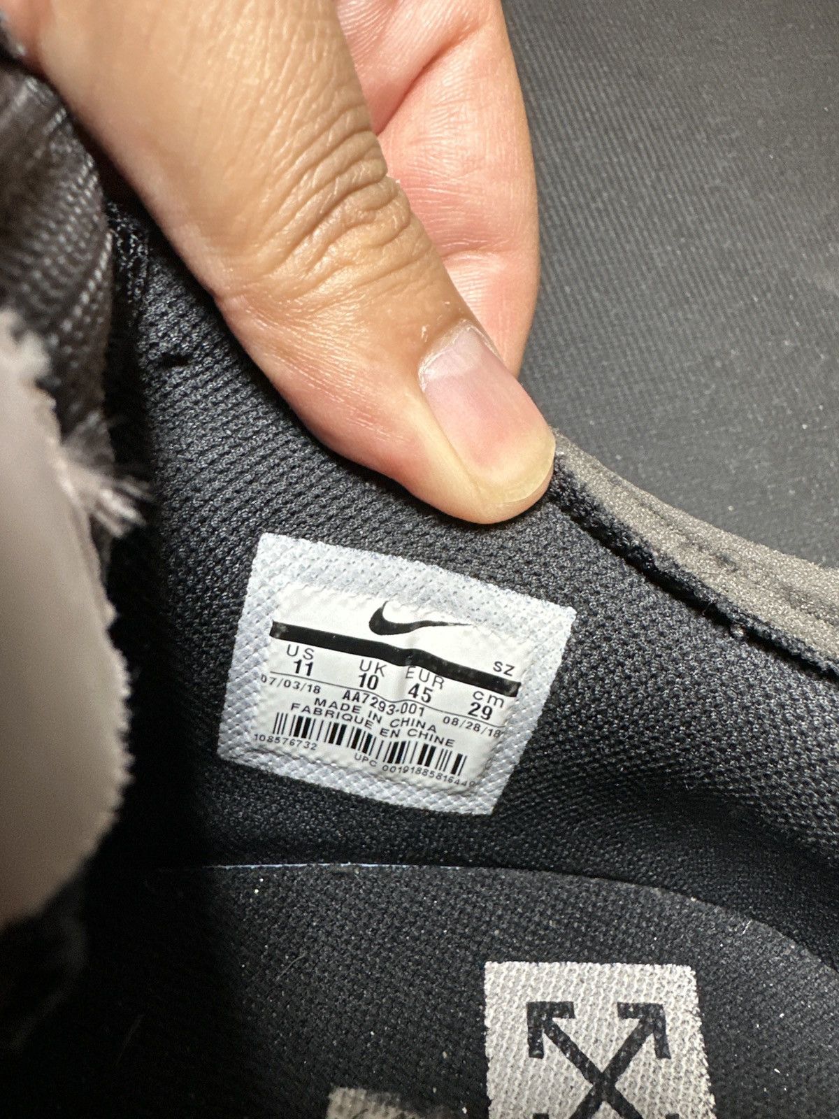 Nike × Off-White Off White x Nike Air Max 90 Size US 11 / EU 44 - 7 Thumbnail