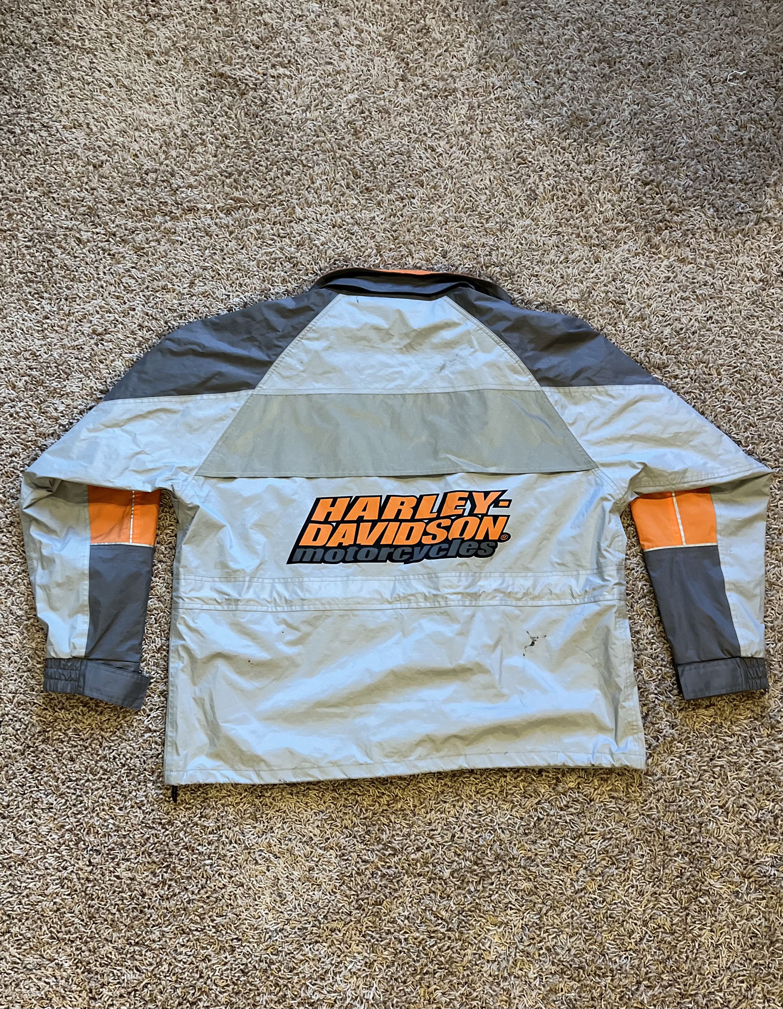 Harley Davidson Harley Davidson Vintage Riding Jacket Size US XL / EU 56 / 4 - 4 Thumbnail