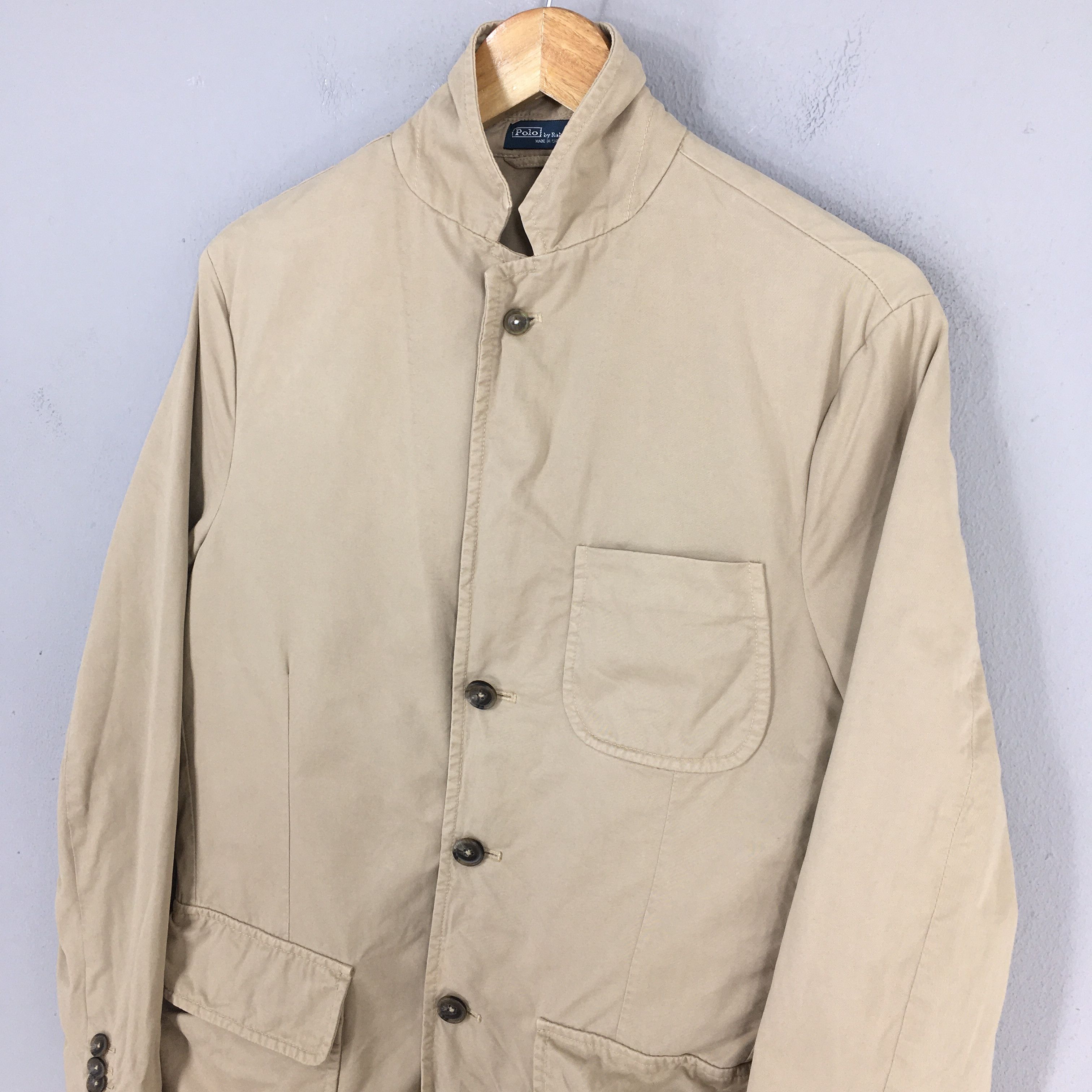 Polo Ralph Lauren Vintage 90's Polo Ralph Lauren Brown Casual Button Jacket S Size US S / EU 44-46 / 1 - 4 Thumbnail