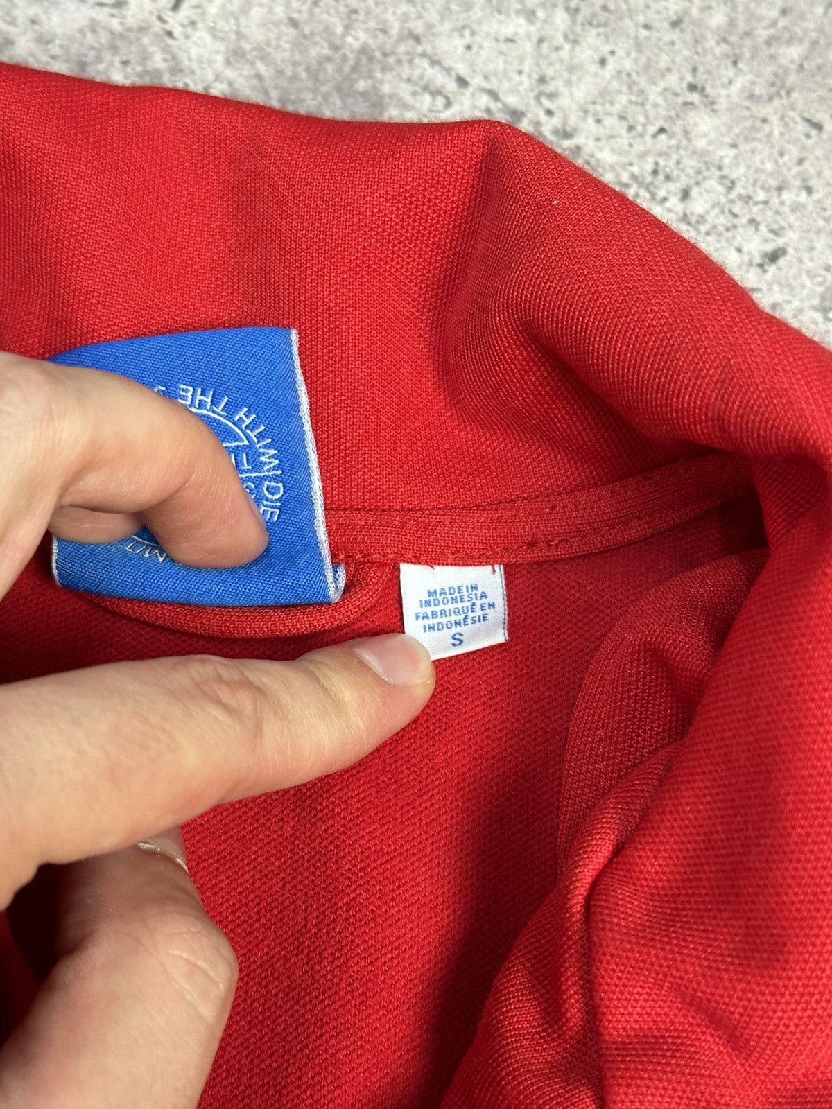 Adidas × Vintage Vintage Adidas Blokecore Track Jacket Red Big Logo Y2K Size US S / EU 44-46 / 1 - 13 Thumbnail