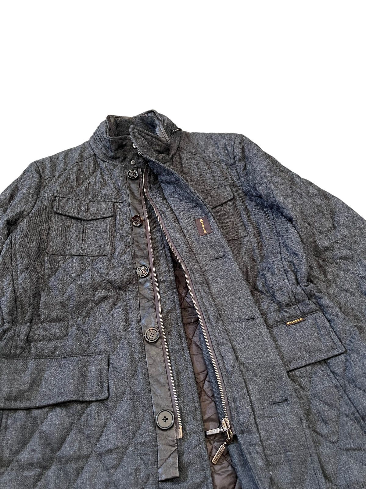 MooRER Moorer Verona Quilted Goose Down Insulated Parka Jacket Size US L / EU 52-54 / 3 - 12 Thumbnail