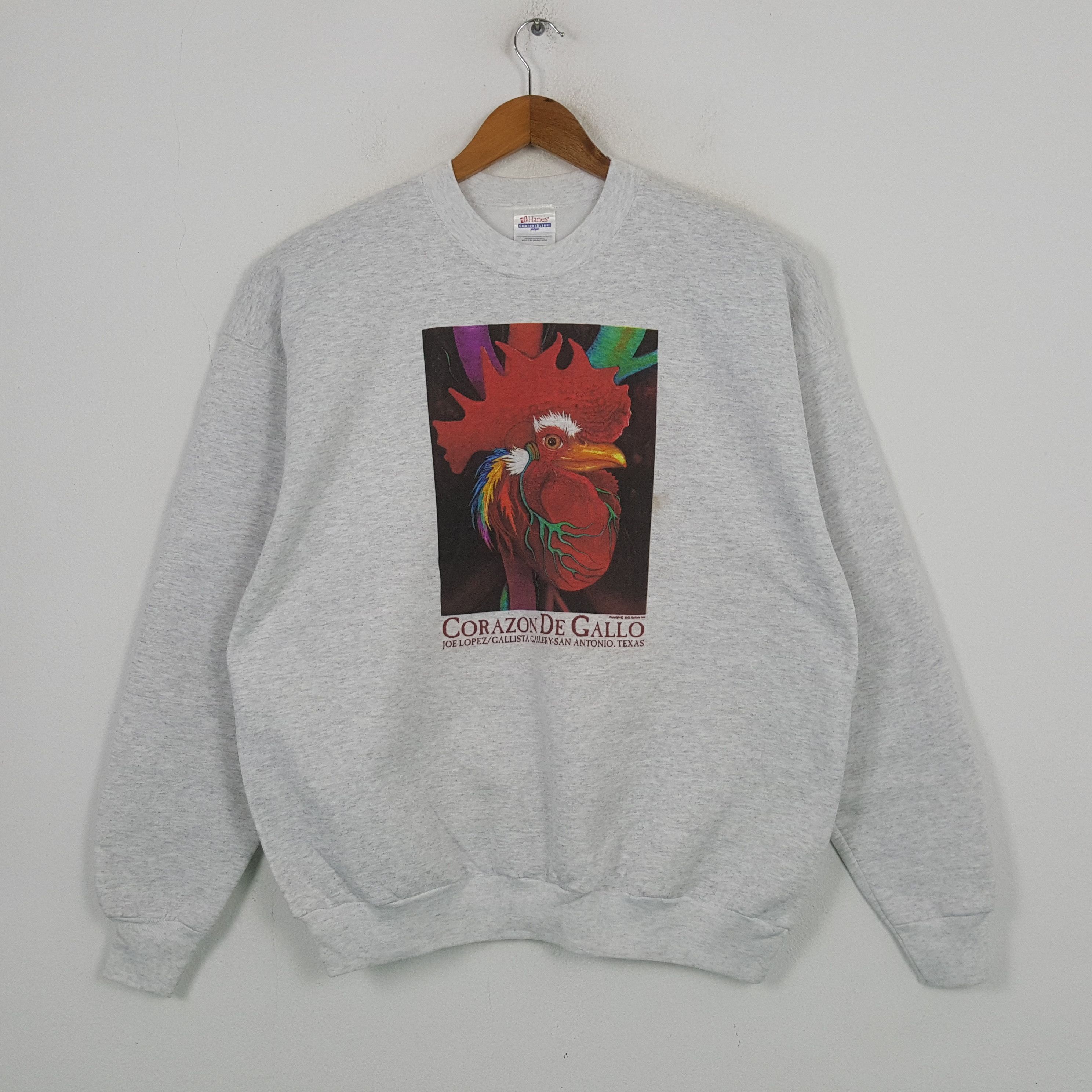 Other Vintage Corazon De Gallo Spanish Art Style Sweatshirt RR2 Size US XL / EU 56 / 4 - 1 Thumbnail