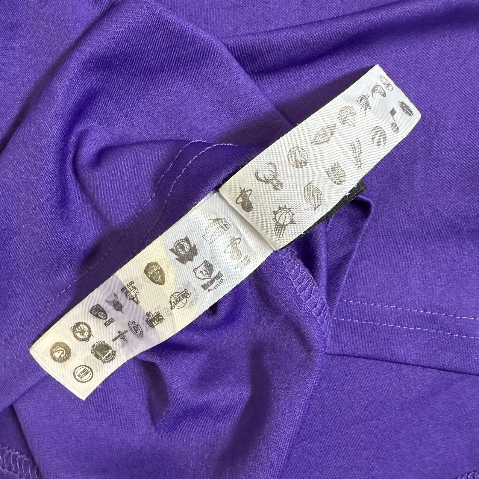 NBA LA Lakers 1/4 Zip Pullover Long Sleeve Shirt Mens M NBA Size US M / EU 48-50 / 2 - 11 Thumbnail